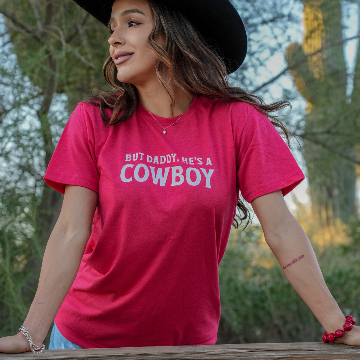 But Daddy, He's a Cowboy - Text