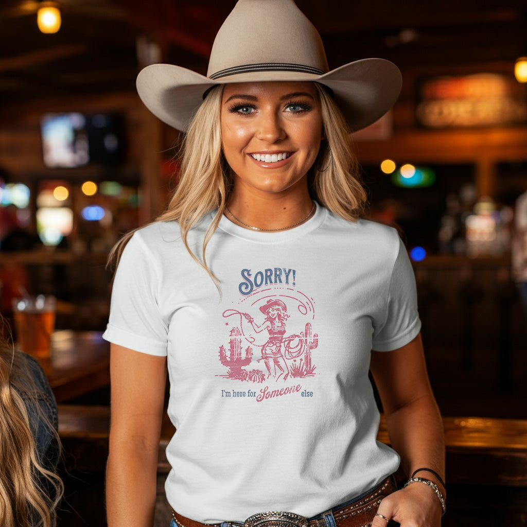 Sorry, I'm Here for Someone Else